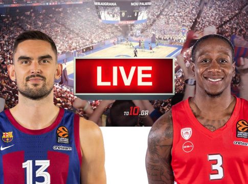 LIVE: Μπαρτσελόνα – Ολυμπιακός