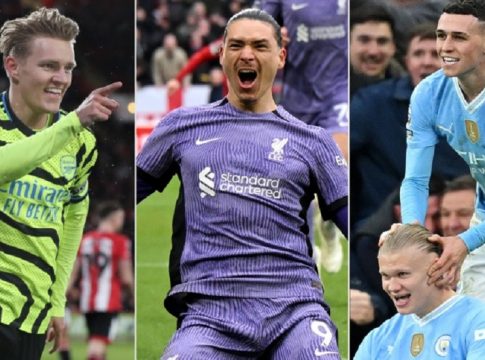 «Φωτιά» στην κορυφή της Premier League – Το πρόγραμμα των Άρσεναλ, Λίβερπουλ και Σίτι μέχρι το τέλος (pic)