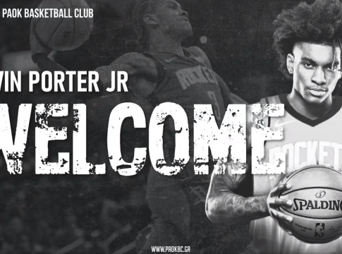 Κι όμως, δεν είναι πρωταπριλιάτικο: Ο ΠΑΟΚ ανακοίνωσε τον Κέβιν Πόρτερ Τζούνιορ (vid)