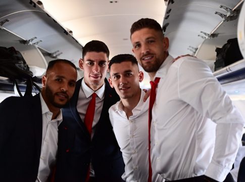 Η αποστολή του Ολυμπιακού για τον πρώτο ημιτελικό με την Άστον Βίλα (pic)