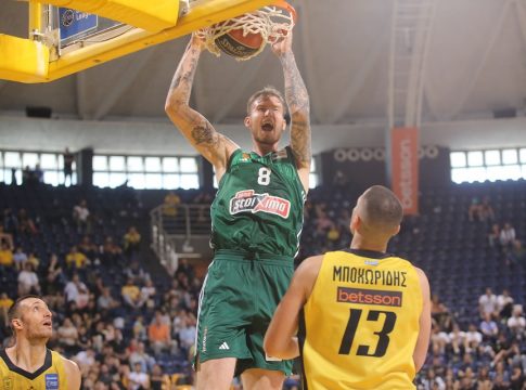 Άρης – Παναθηναϊκός 68-80: «Έβγαλαν» την αγγαρεία