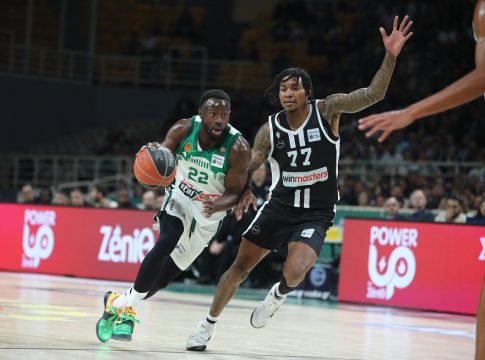 Παναθηναϊκός – ΠΑΟΚ 84-66: Με το… δεξί στα πλέι οφ οι Πράσινοι