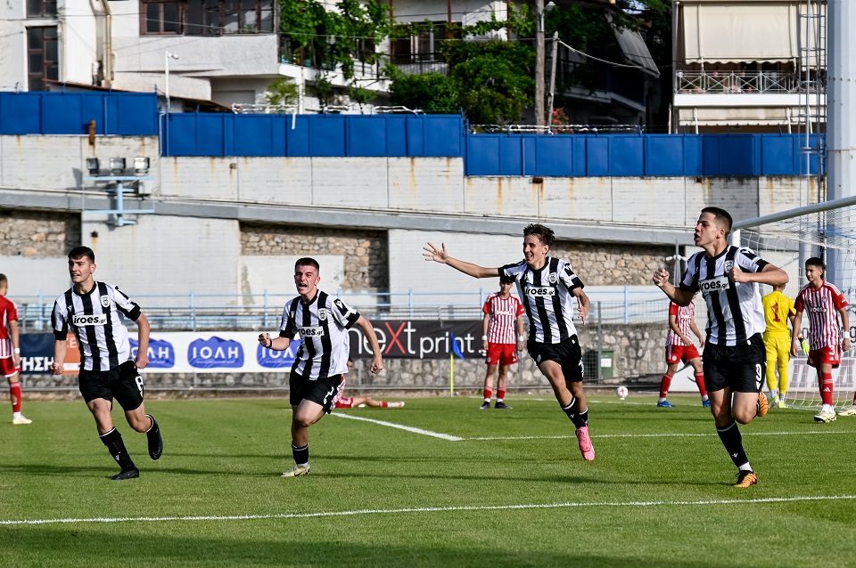Ολυμπιακός Κ15 – ΠΑΟΚ Κ15 0-1: Το γκολ του Τοπαλίδη έδωσε το πρωτάθλημα στους Θεσσαλονικείς