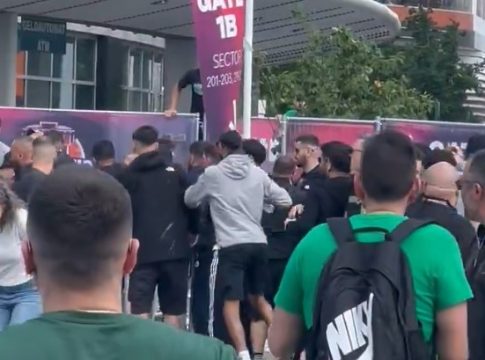 Euroleague 2024: Επεισόδια έξω από την Uber Arena πριν το Παναθηναϊκός AKTOR – Φενέρμπαχτσε