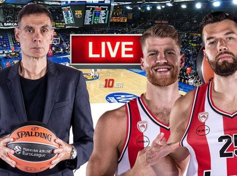 LIVE: Μπαρτσελόνα – Ολυμπιακός