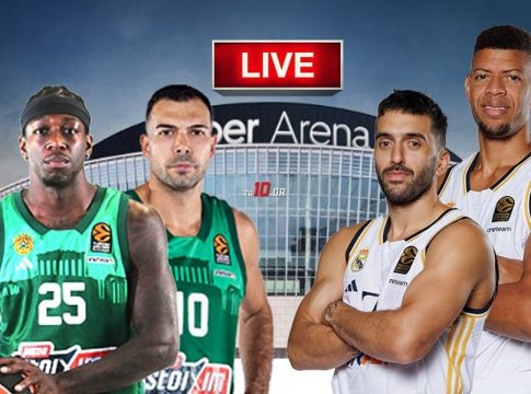 LIVE: Παναθηναϊκός – Ρεάλ Μαδρίτης
