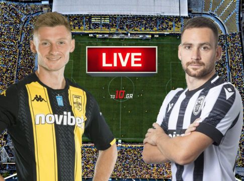 LIVE: Άρης – ΠΑΟΚ
