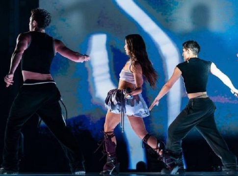 Eurovision 2024: Η Μαρίνα Σάττι με την ομάδα της ξεσήκωσε τα πλήθη στο Malmö Arena (vid)