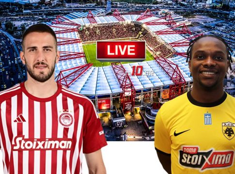 LIVE: Ολυμπιακός – ΑΕΚ