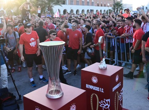 Live streaming: Στη Ρόδο τα δύο ευρωπαϊκά τρόπαια του Ολυμπιακού