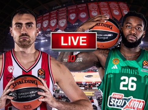 LIVE: Ολυμπιακός – Παναθηναϊκός