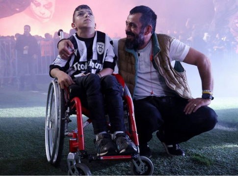 Kίνηση ανθρωπιάς από τον ΠΑΟΚ: Πληρώνει τα έξοδα για την ειδική θεραπεία του μικρου Γιαννάκη στην Αμερική