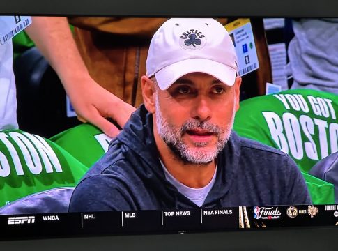 Ο Γκουαρντιόλα είδε από κοντά τον θρίαμβο των Σέλτικς επί των Μάβερικς (vid)