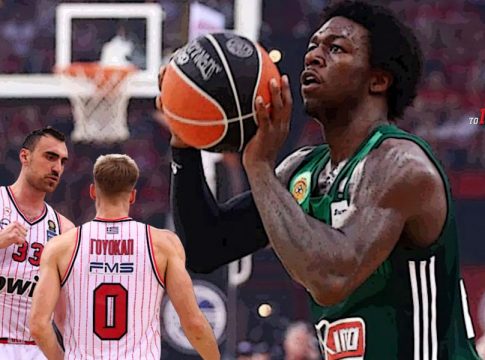 Οι 11+4 πόντοι του Ναν στην 4η περίοδο, οι 13 χαμένες βολές του Ολυμπιακού (vids)