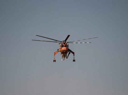 Πυρκαγιά στην πεδιάδα Μαραθώνα