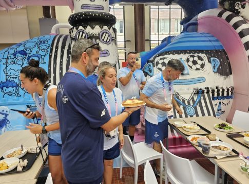 Διπλά γενέθλια στο Ολυμπιακό Χωριό στο Παρίσι με Καμμένου και Σάκκαρη (pics)