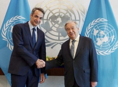 Μητσοτάκης σε Γκουτέρες: Να αξιοποιηθεί κάθε δυνατότητα για λύση του Κυπριακού – Μη αποδεκτή η κατάσταση της Κύπρου