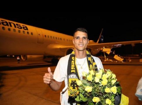 Έφτασε στην Αθήνα για λογαριασμό της ΑΕΚ ο Λαμέλα (pics, vid)