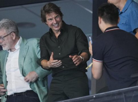 Ολυμπιακοί Αγώνες: Ο Τομ Κρουζ παρακολούθησε από κοντά τις Αμερικανίδες κολυμβήτριες