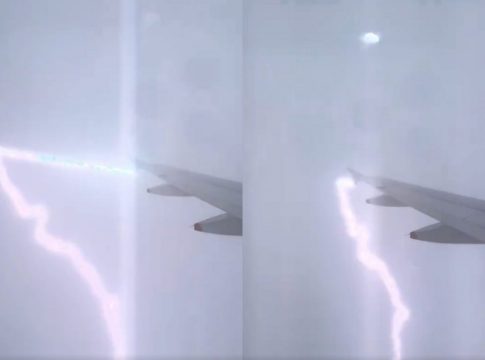 Κεραυνός χτύπησε αεροπλάνο και έκανε αναγκαστική προσγείωση