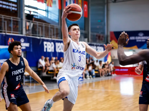 Ελλάδα – Γαλλία 62-68: Ήττα από τους Γάλλους για την Εθνική Νέων στο Eurobasket U20