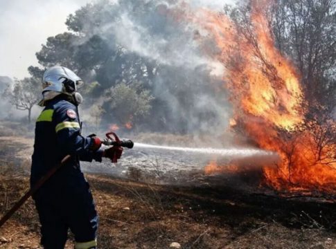 Πυροσβεστική: 46 φωτιές το τελευταίο 24ωρο – Σε ύφεση τα πύρινα μέτωπα