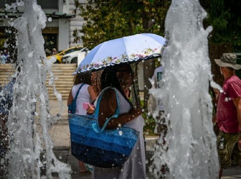 Καύσωνας: Σε ποιες περιοχές ο υδράργυρος ξεπέρασε τους 40 βαθμούς