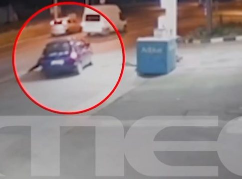 Έβαλε βενζίνη και έφυγε χωρίς να πληρώσει – Παρέσυρε και τραυμάτισε τον υπάλληλο