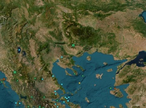 Σεισμός κοντά στη Δράμα