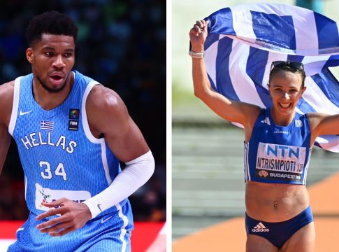 Γιάννης Αντετοκούνμπο και Αντιγόνη Ντρισμπιώτη οι σημαιοφόροι στους Ολυμπιακούς Αγώνες