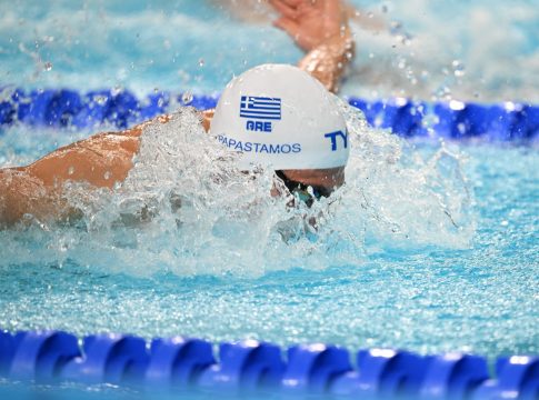 Ο Παπαστάμος βγήκε 16ος στα 200μ. μικτή ατομική
