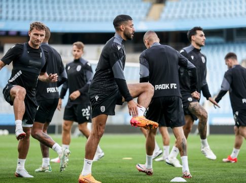 ΠΑΟΚ: Προπονήθηκε χωρίς προβλήματα στο Μάλμε (Pics)