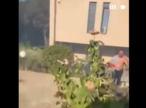 «Τρέχα»: Δραματικές στιγμές στον Βαρνάβα – Αστυνομικός απεγκλωβίζει κατοίκους