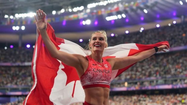 Η σταρ του OnlyFans Alysha Newman γιόρτασε το χάλκινο στους Ολυμπιακούς