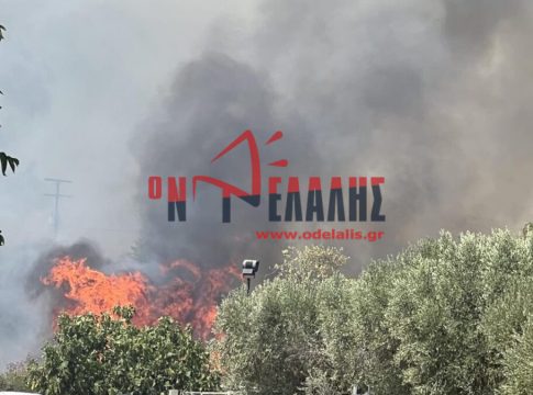 Φωτιά στην Πλάκα Λιτοχωρίου: Μήνυμα εκκένωσης από το 112