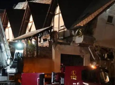 Γερμανία: Κατάρρευση τμήματος ξενοδοχείου κοντά στις όχθες του ποταμού Μοζέλα – Ένας νεκρός