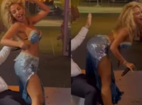 «Έλα αστεράκι γαμπρούλη»: Ξελόγιασε γαμπρό σε δεξίωση γάμου η Αναστασία Γιούσεφ με το τσιφτετέλι της (vid)