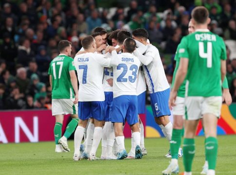 Ιρλανδία-Ελλάδα 0-2: «Κανονιές» στο Δουβλίνο