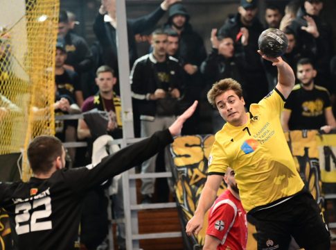 ΑΕΚ – Λόβτσεν Τσέτινιε 45-26: Με το… 1,5 πόδι στους «16» του EHF European Cup η Ένωση