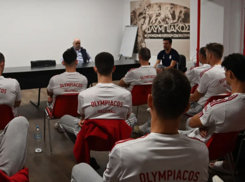 Volley League: Παρουσία Κουντούρη η προπόνηση του Ολυμπιακού ΟΝΕΧ
