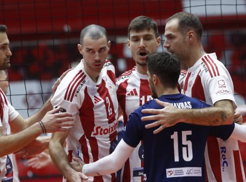 Ολυμπιακός ONEX – Φλοίσβος 3-1: Επιστροφή στις νίκες για τους Ερυθρόλευκους