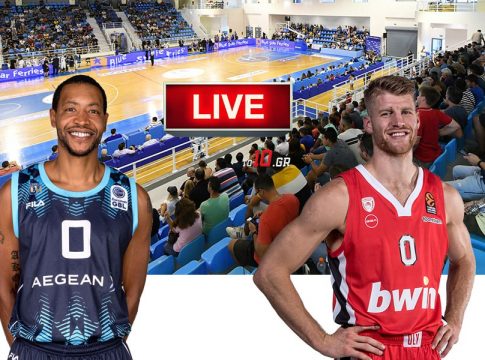 LIVE: Κολοσσός Ρόδου – Ολυμπιακός