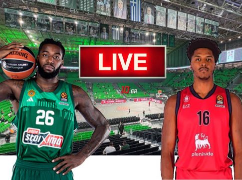 LIVE: Παναθηναϊκός – Αρμάνι Μιλάνο