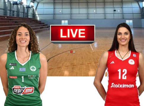 LIVE: Παναθηναϊκός – Ολυμπιακός 1-3
