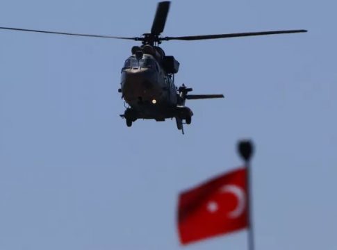 Τουρκία: Συντριβή στρατιωτικού ελικοπτέρου με πέντε νεκρούς και έναν σοβαρά τραυματία