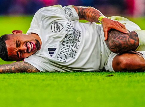 Επιβεβαιώθηκαν τα χειρότερα στην Άρσεναλ: Ρήξη χιαστού ο Γκαμπριέλ Ζεσούς!