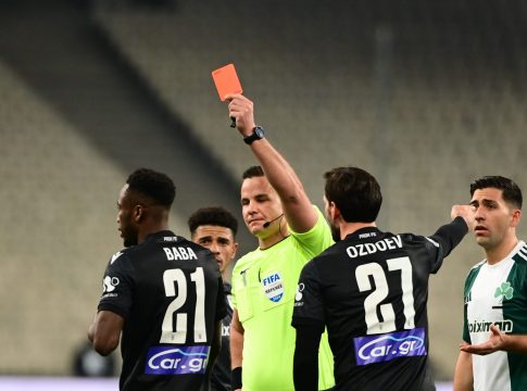 Αποβλήθηκε στο ΟΑΚΑ ο Μπάμπα και χάνει την ρεβάνς κυπέλλου με την ΑΕΚ