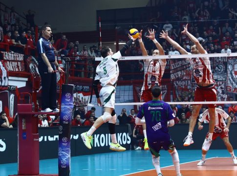 Ολυμπιακός ONEX – Παναθηναϊκός 2-3: Πήρε το ντέρμπι στον Ρέντη το «τριφύλλι» (vid)