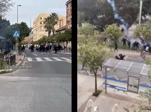 Χαμός στην Ανδαλουσία: Ξύλο και… καρεκλοπόλεμος ανάμεσα σε ultras της Ατλέτικο και της Μαγιόρκα (vids)