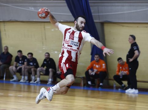 Ολυμπιακός/Όμιλος Ξυνή – Κιλκίς 36-20: Άνετη νίκη για τους «ερυθρόλευκους»